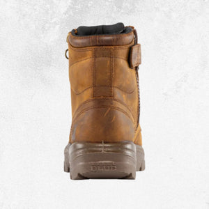 Steel Blue Argyle® Zip: Scuff Waterproof Steel Toe Boot - #312639