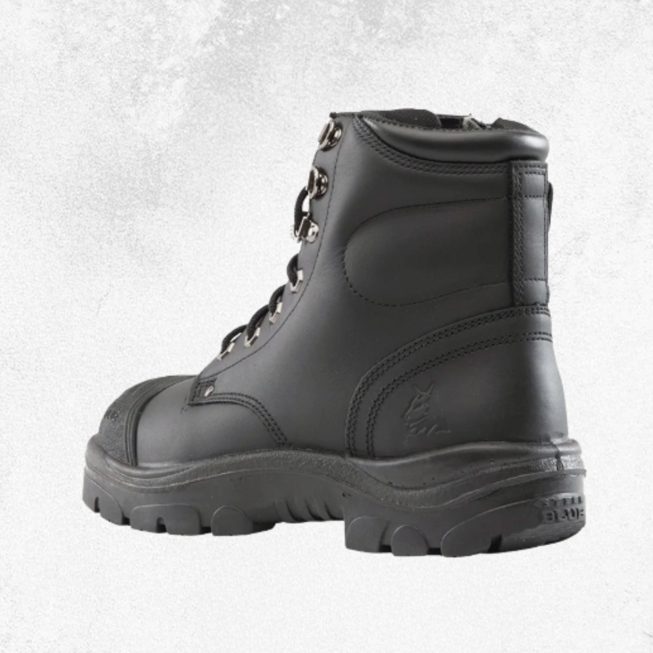 Steel Blue Argyle® Zip: Scuff Cap Steel Toe Boot - #312652