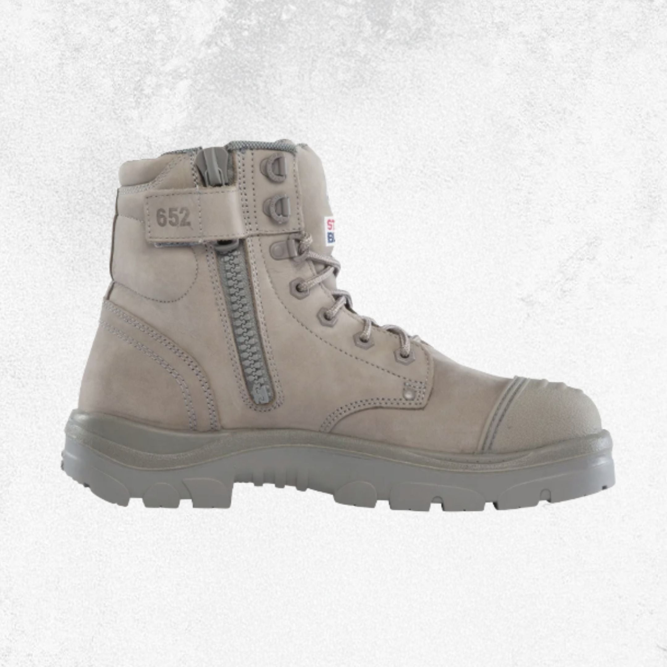 Steel Blue Argyle® Zip: Scuff Cap Steel Toe Boot - #312652