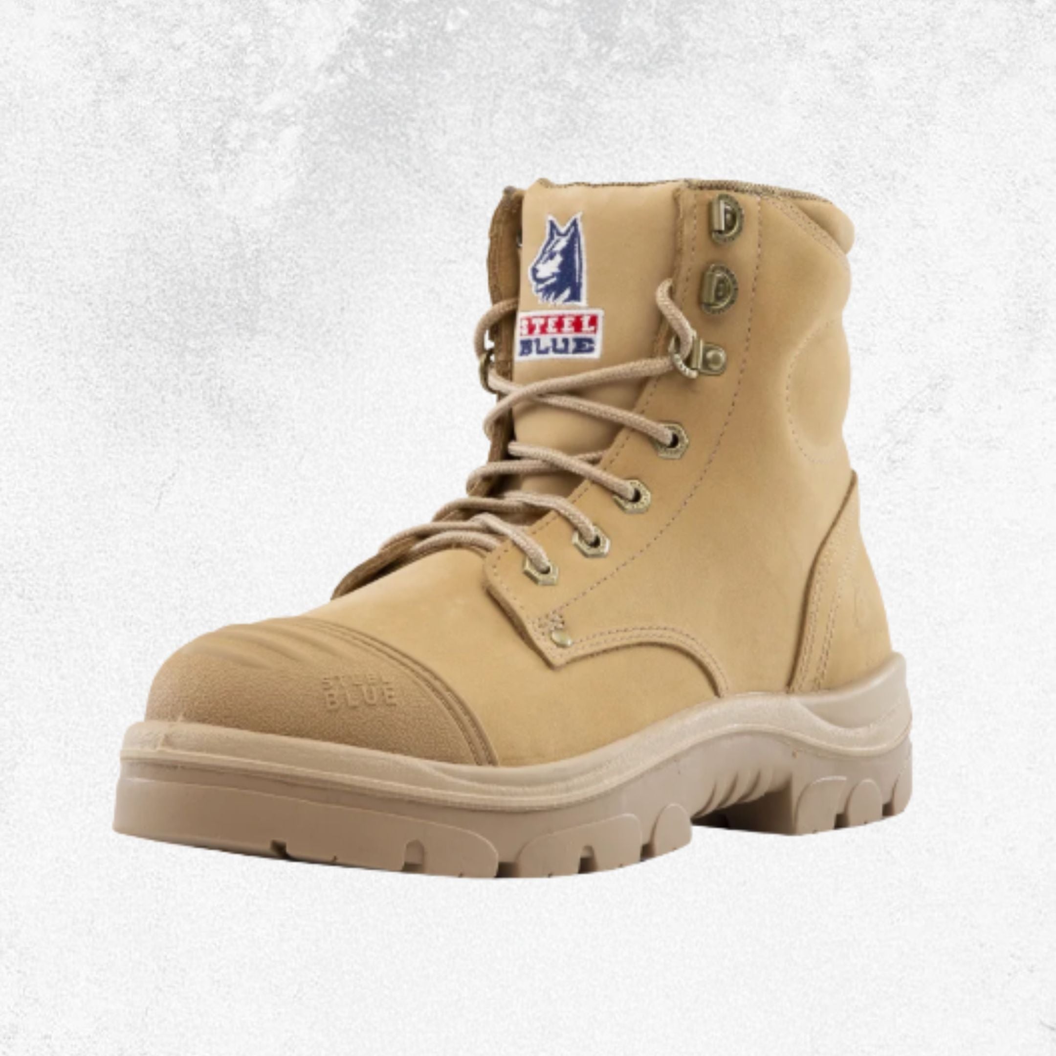 Steel Blue Argyle® Zip: Scuff Cap Steel Toe Boot - #312652