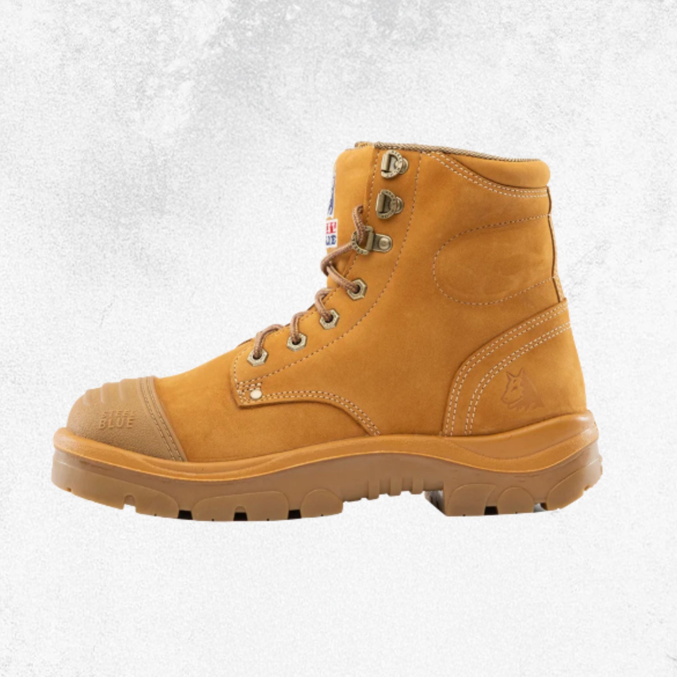 Steel Blue Argyle® Zip: Scuff Cap Steel Toe Boot - #312652