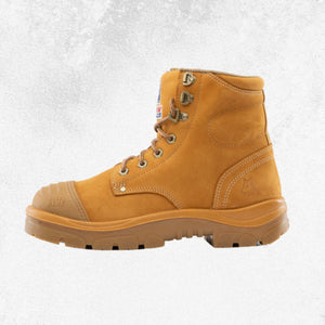Steel Blue Argyle® Zip: Scuff Cap Steel Toe Boot - #312652
