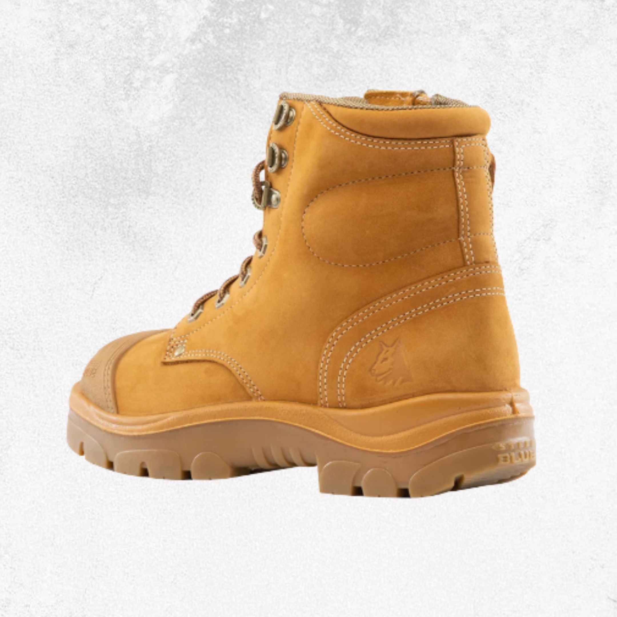 Steel Blue Argyle® Zip: Scuff Cap Steel Toe Boot - #312652
