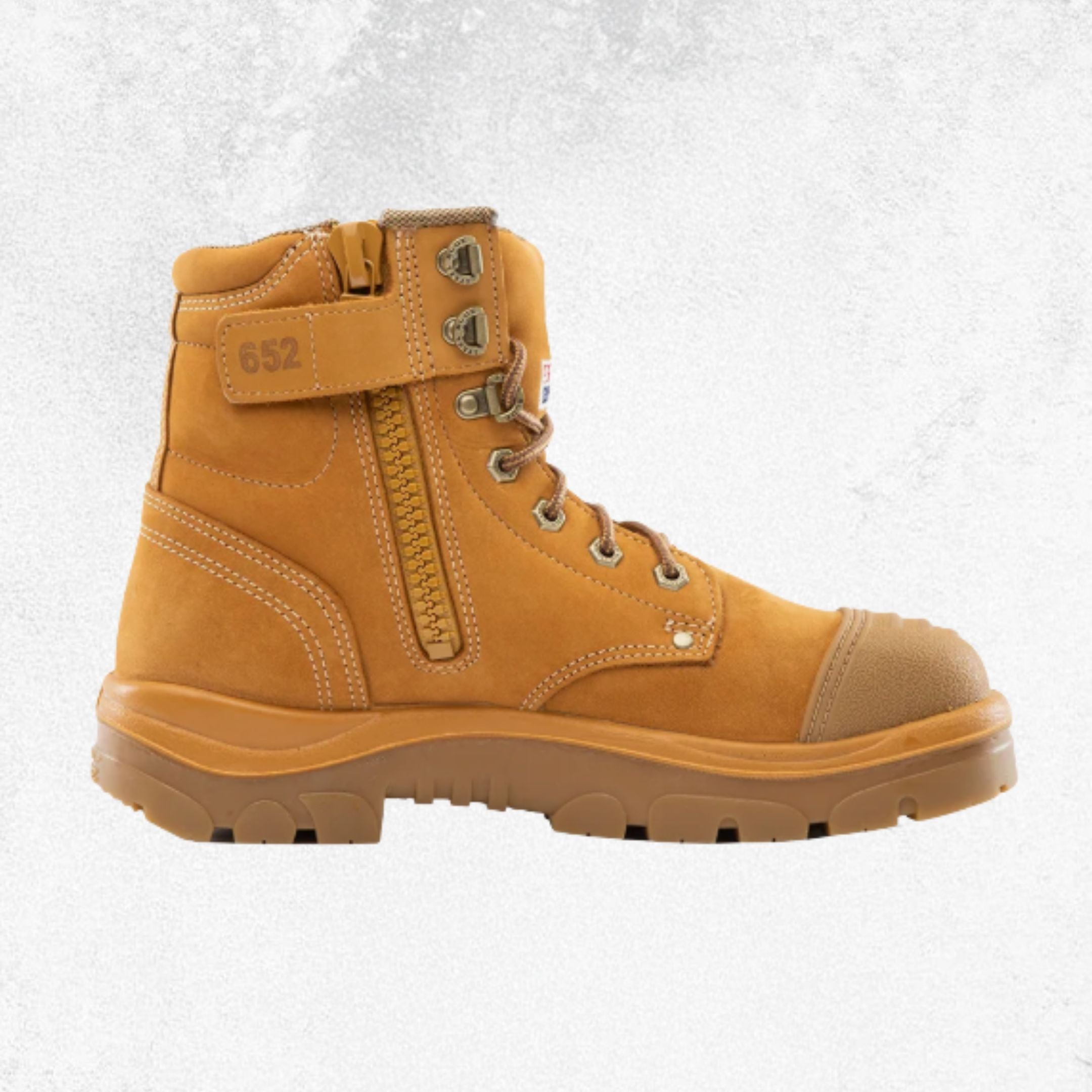 Steel Blue Argyle® Zip: Scuff Cap Steel Toe Boot - #312652