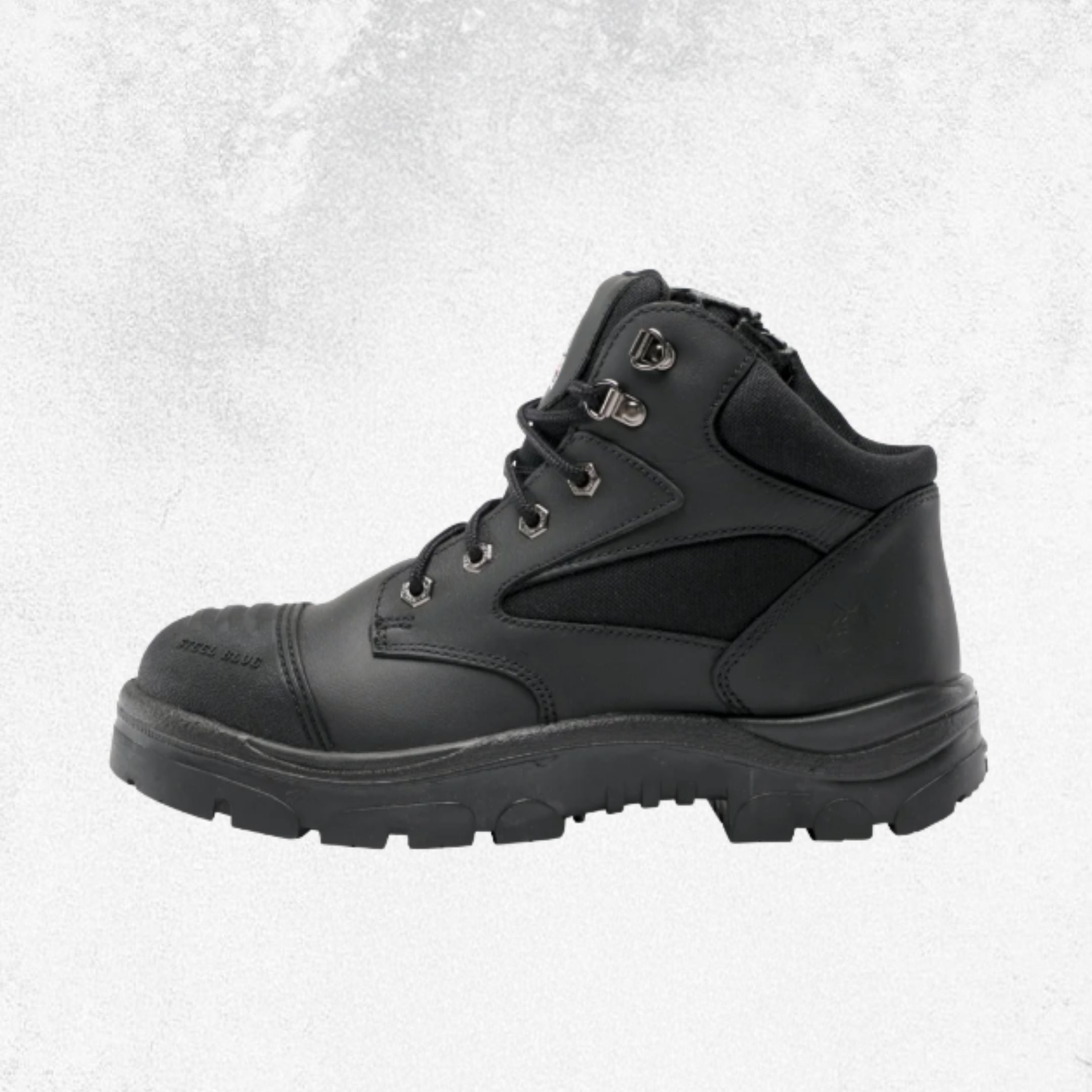 Steel Blue Parkes® Zip: Scuff Cap Steel Toe Boot - #312658