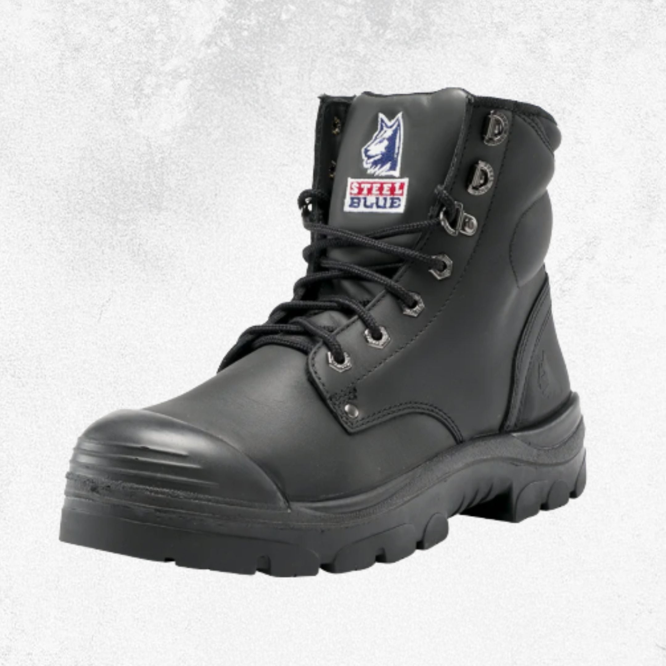 Steel Blue Argyle® Zip: TPU / Bump Cap Steel Toe Boot - #332152