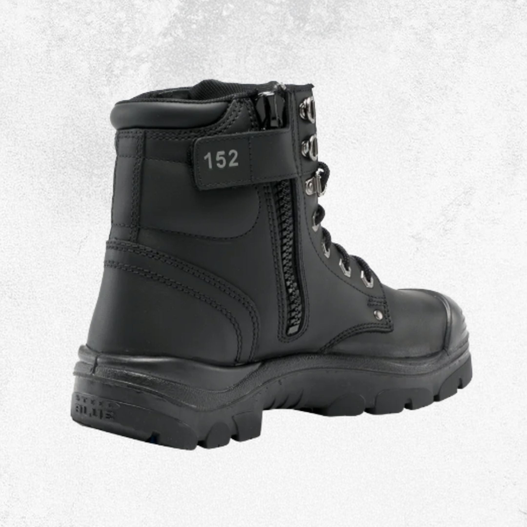 Steel Blue Argyle® Zip: TPU / Bump Cap Steel Toe Boot - #332152