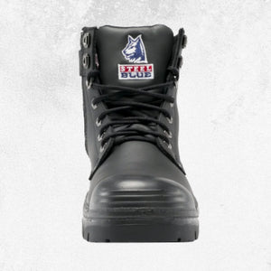 Steel Blue Argyle® Zip: TPU / Bump Cap Steel Toe Boot - #332152