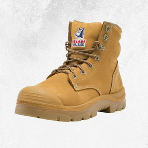 Steel Blue Argyle® Zip: TPU / Bump Cap Steel Toe Boot - #332152