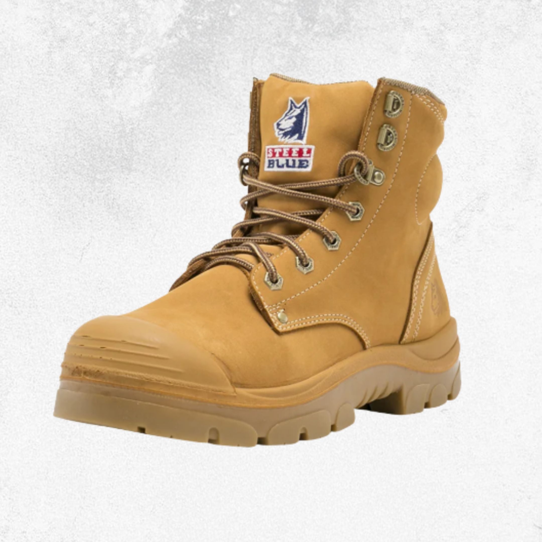 Steel Blue Argyle® Zip: TPU / Bump Cap Steel Toe Boot - #332152