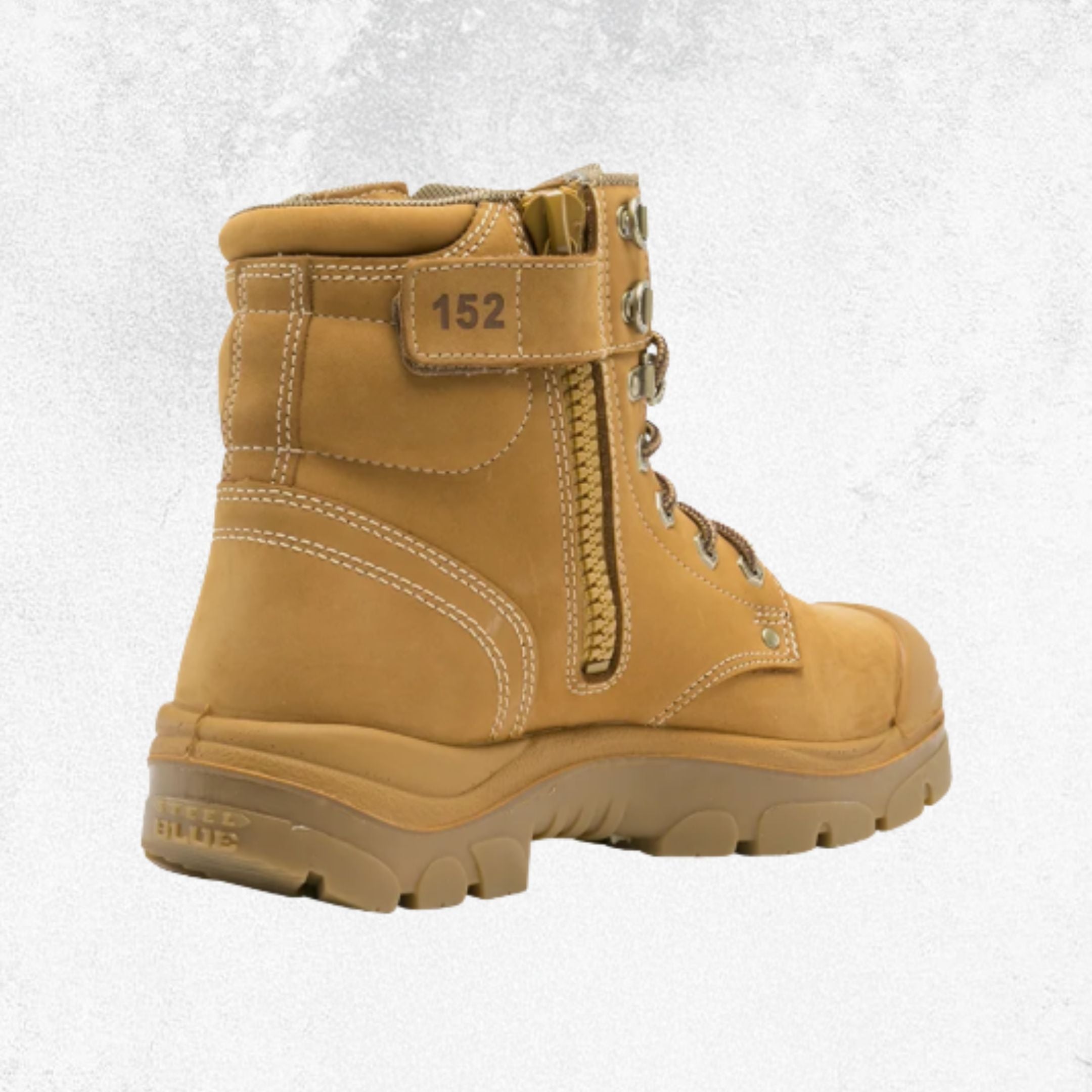 Steel Blue Argyle® Zip: TPU / Bump Cap Steel Toe Boot - #332152
