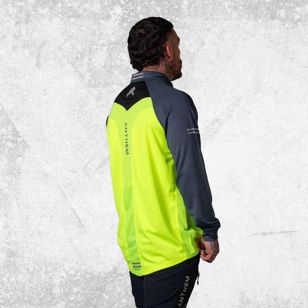 Anthem Hi Flow Long Sleeve Performance Polo