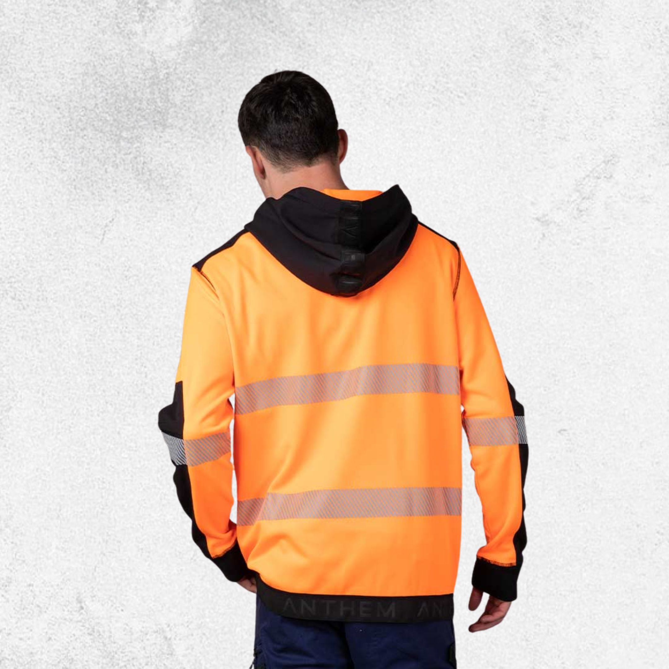 Anthem Taped Tech Hi Vis Hooded Sweatshirt
