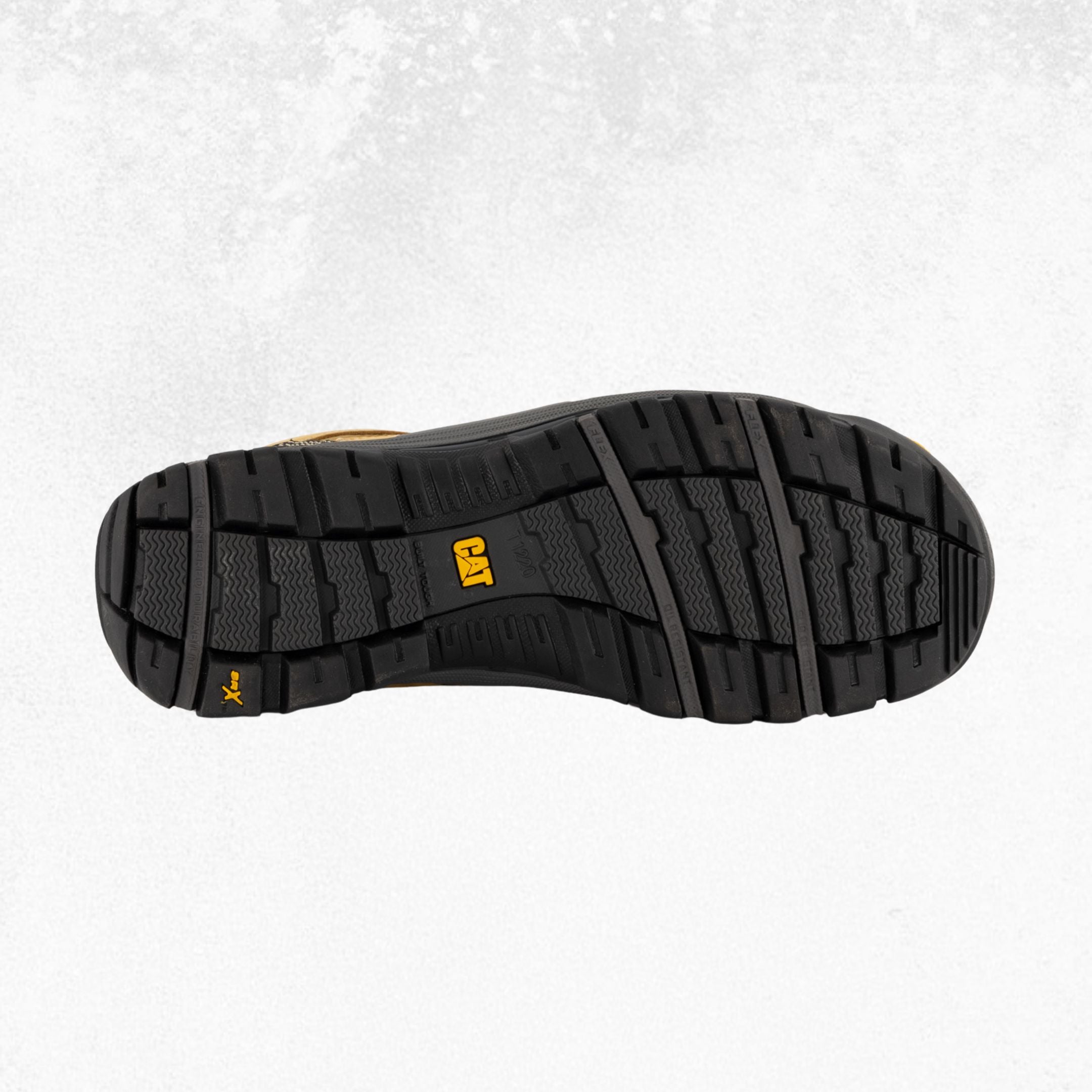 CAT Convex Mid Zip Side Steel Toe Boot