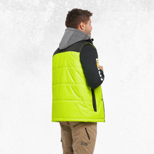 CAT Hi Vis Hooded Work Vest