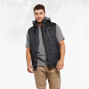 CAT Hooded Work Vest