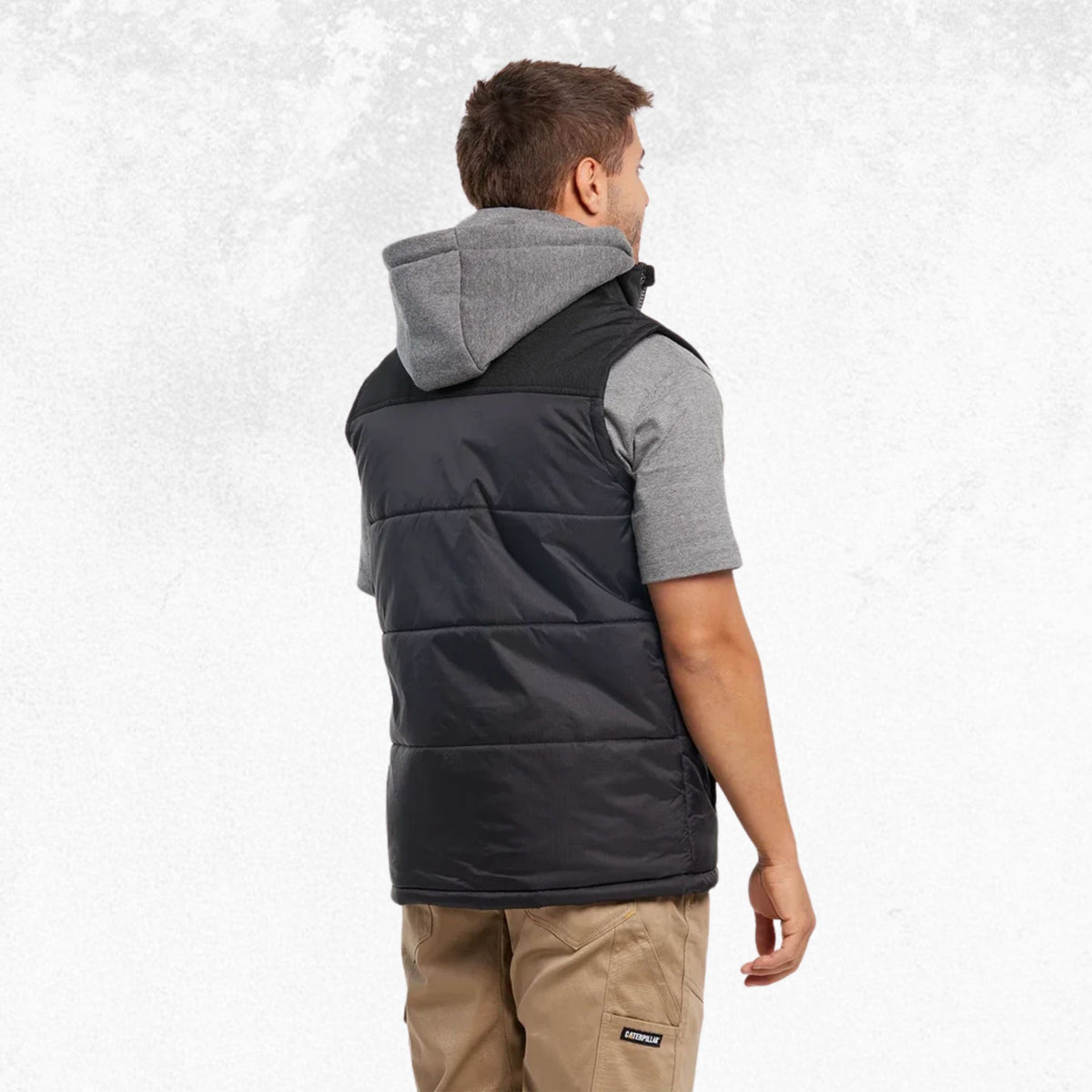 CAT Hooded Work Vest