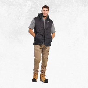 CAT Hooded Work Vest
