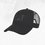 CAT Raised Logo Cap