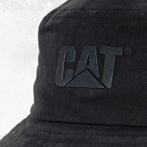 CAT DM Logo Bucket Hat Black 2