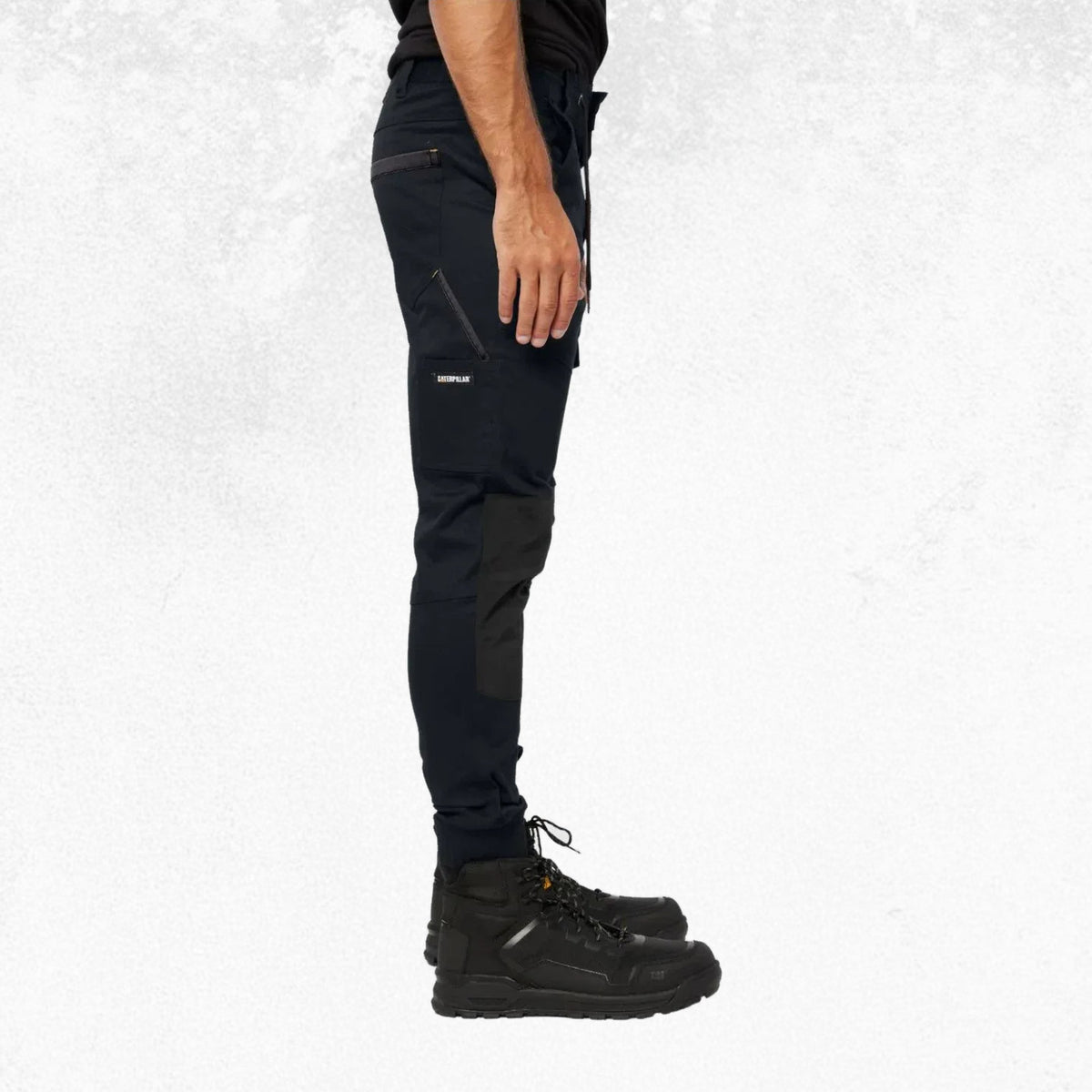 CAT Dynamic Cuffed Pant Black 2