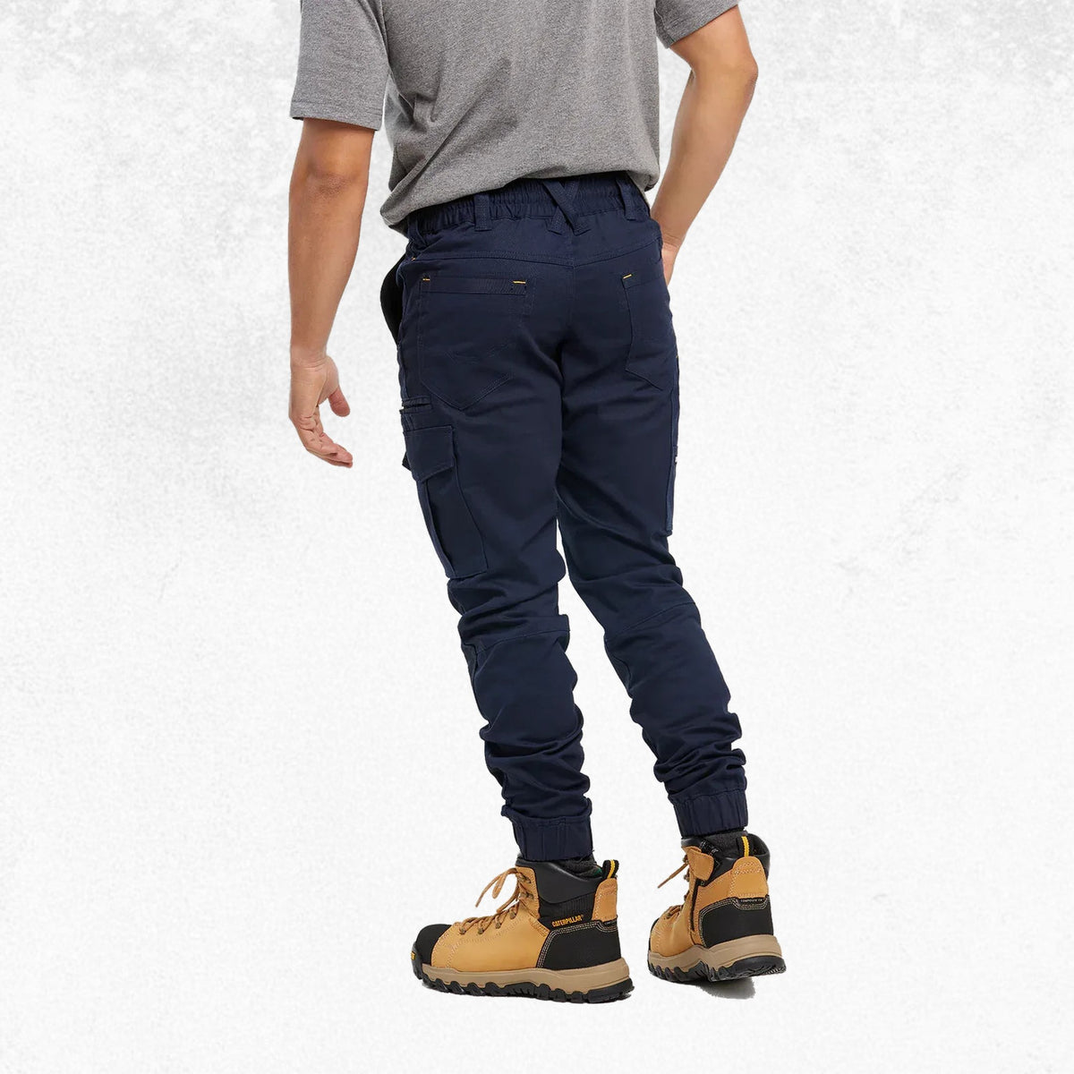 CAT Dynamic Cuffed Pant Navy 4