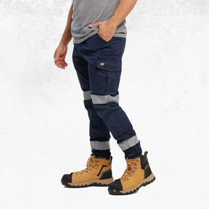 CAT Dynamic Cuffed Taped Pant Navy 2