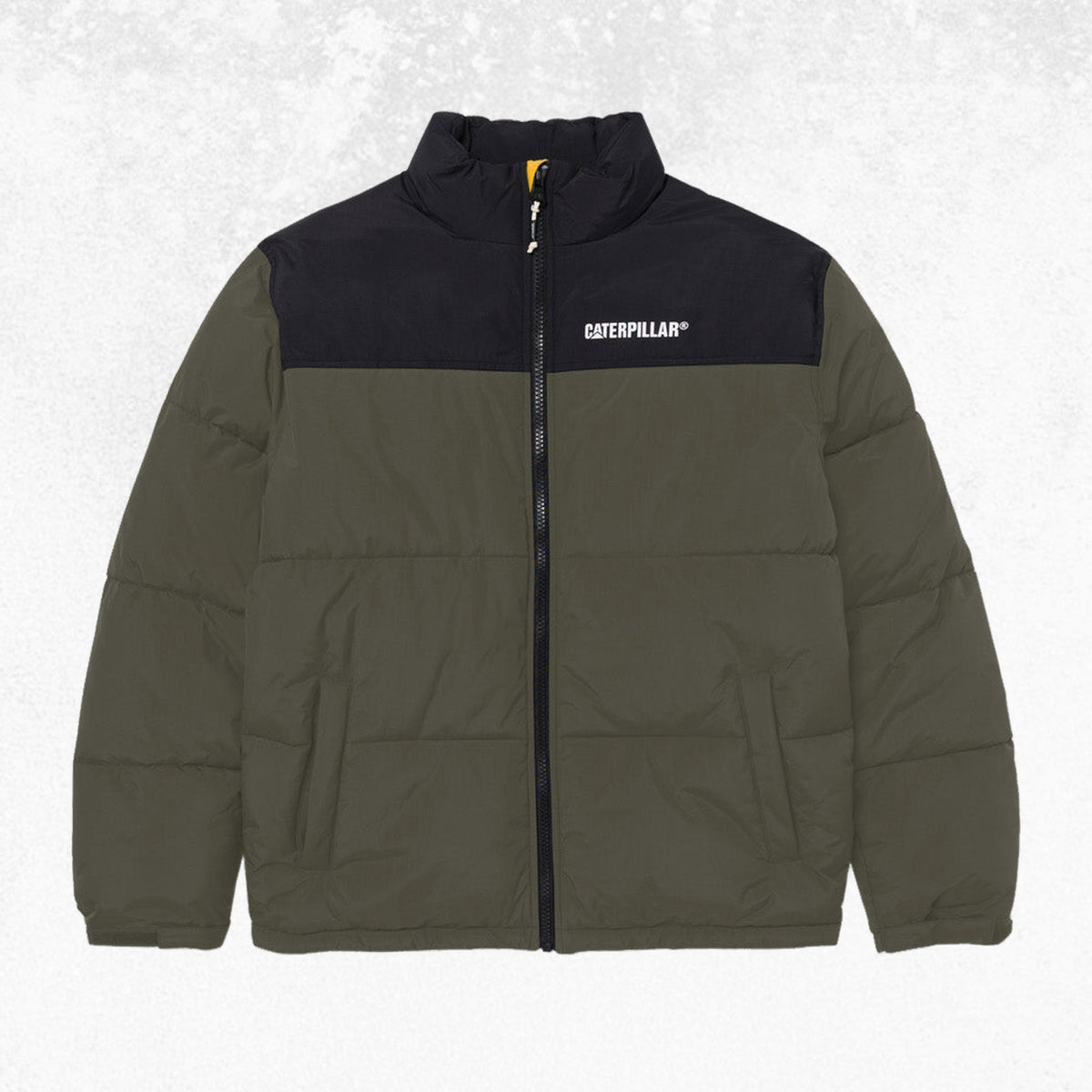 CAT Heavyweight Insulated Puffer Jacket Olive Night 1