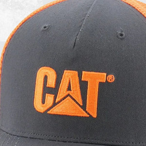 CAT Hi Vis Mesh Cap Orange 2