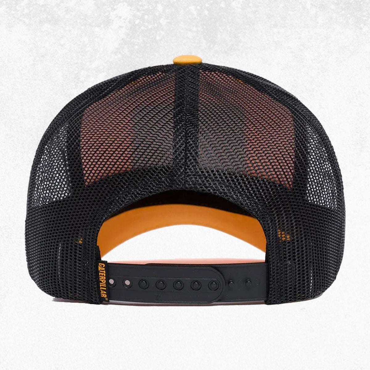 CAT Retro Diesel Power Cap Yellow 2