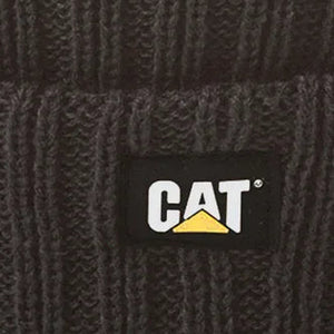 CAT Rib Watch Beanie Black 2
