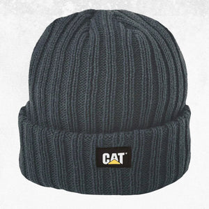 CAT Rib Watch Beanie Graphite 1