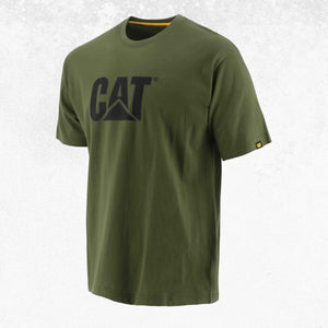 CAT TM Logo Tee Chive 1