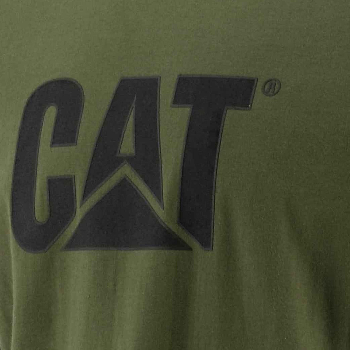 CAT TM Logo Tee Chive 2