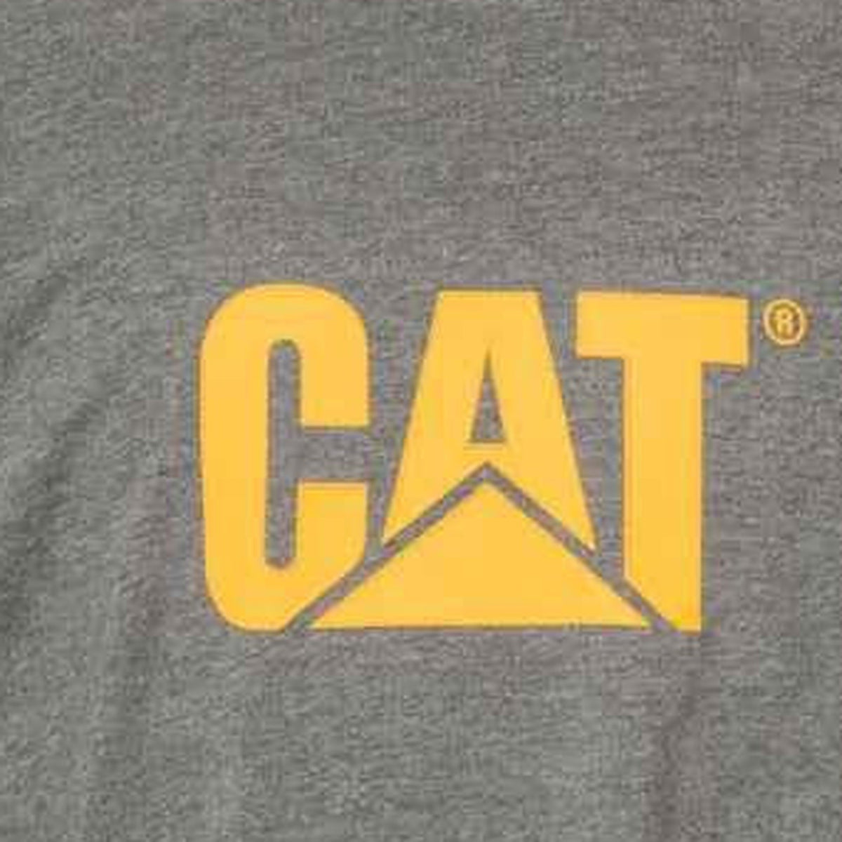CAT TM Logo Tee Dark Heather Grey 2