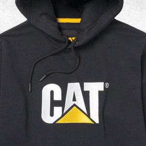 CAT TM Pullover Hooded Sweatshirt Black 2