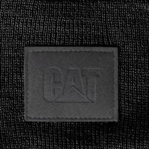 CAT Tonal Patch Beanie Black 2