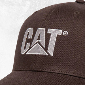 CAT Trademark Flexfit Cap Dark Earth 3