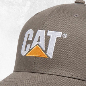 CAT Trademark Flexfit Cap Grey 2