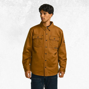 CAT Waxed Chore Jacket Bronze 3