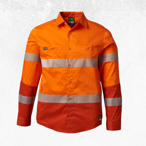 FXD LSH-2T Taped Stretch Work Shirt