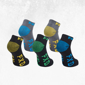 FXD SK-3 Ankle Work Socks - 5 Pack