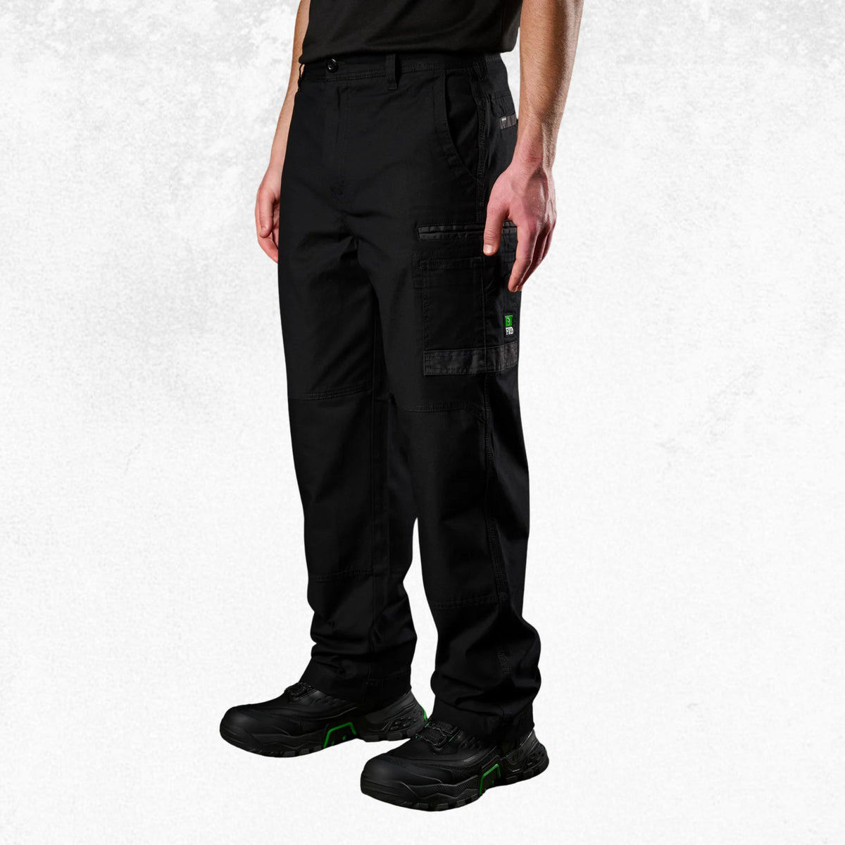 FXD WP-3L Loose Fit Stretch Cotton Canvas Work Pants