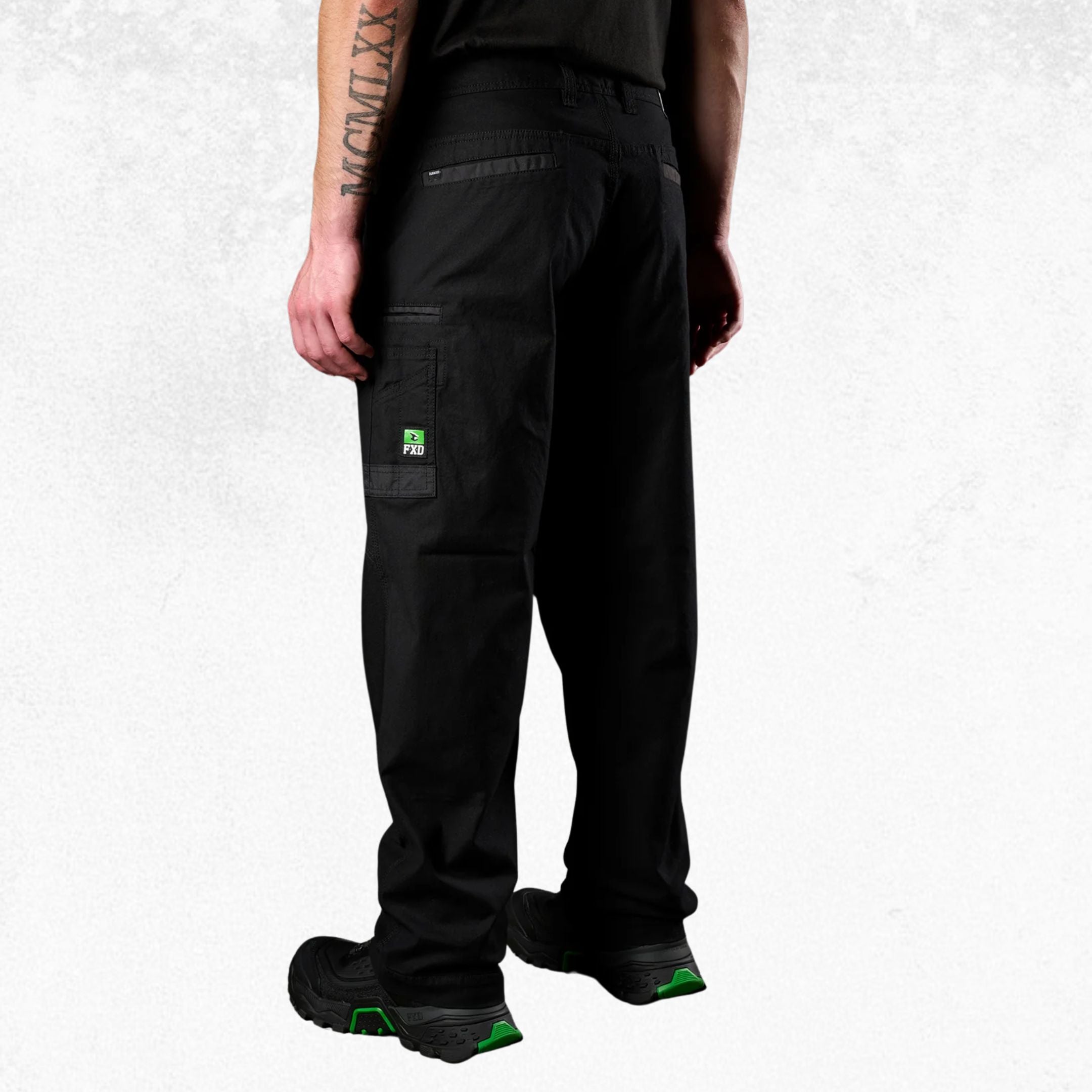 FXD WP-3L Loose Fit Stretch Cotton Canvas Work Pants