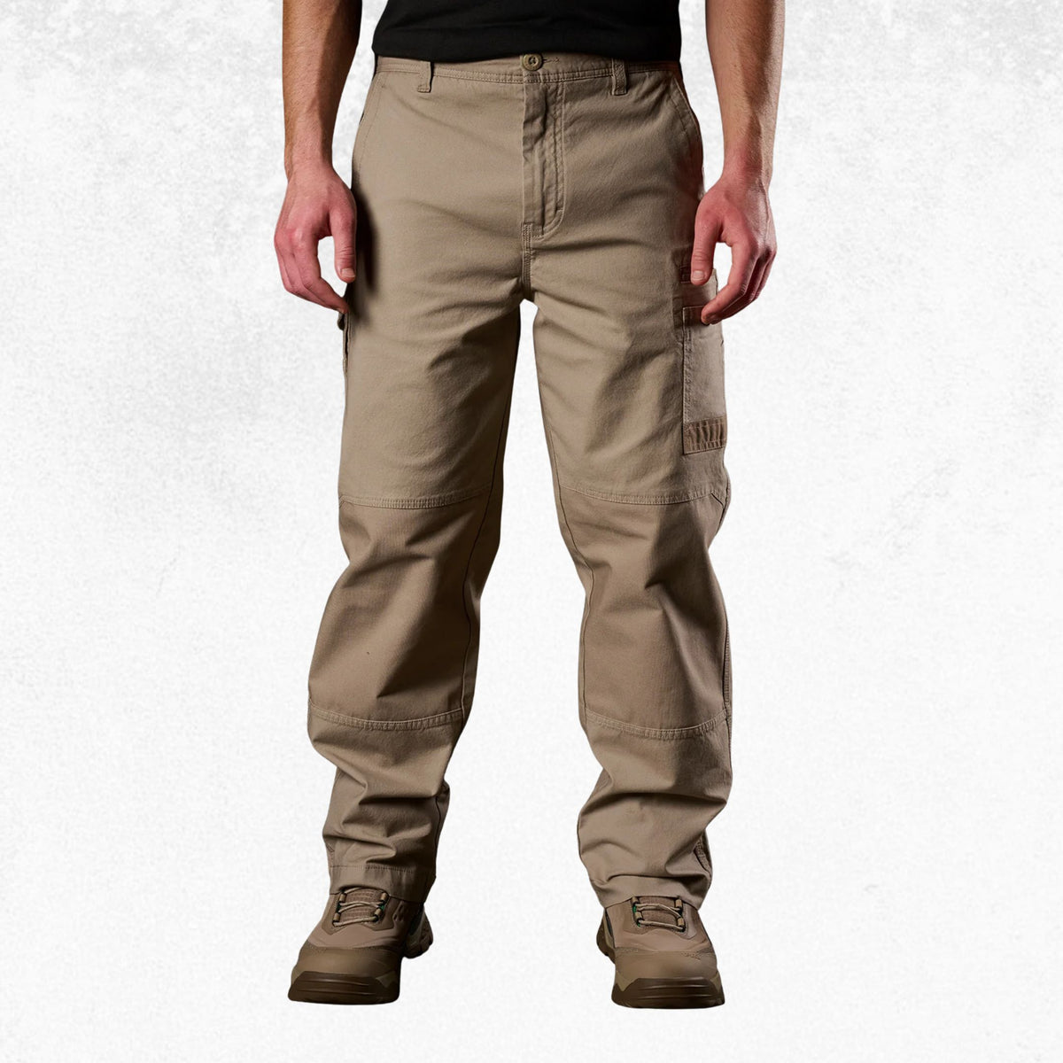 FXD WP-3L Loose Fit Stretch Cotton Canvas Work Pants
