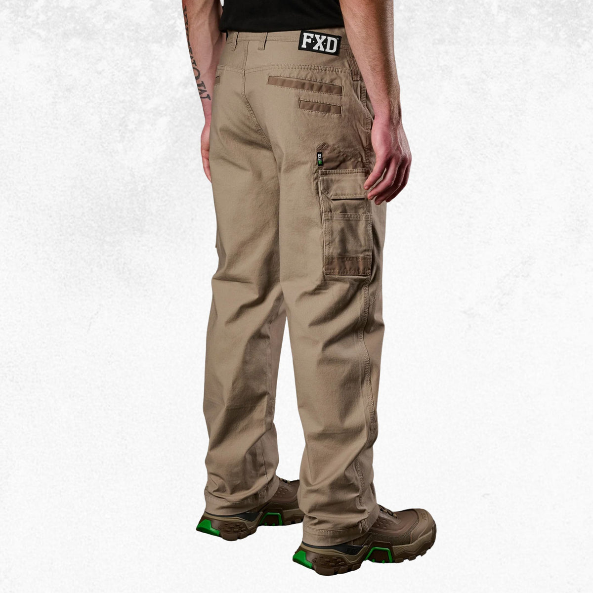 FXD WP-3L Loose Fit Stretch Cotton Canvas Work Pants