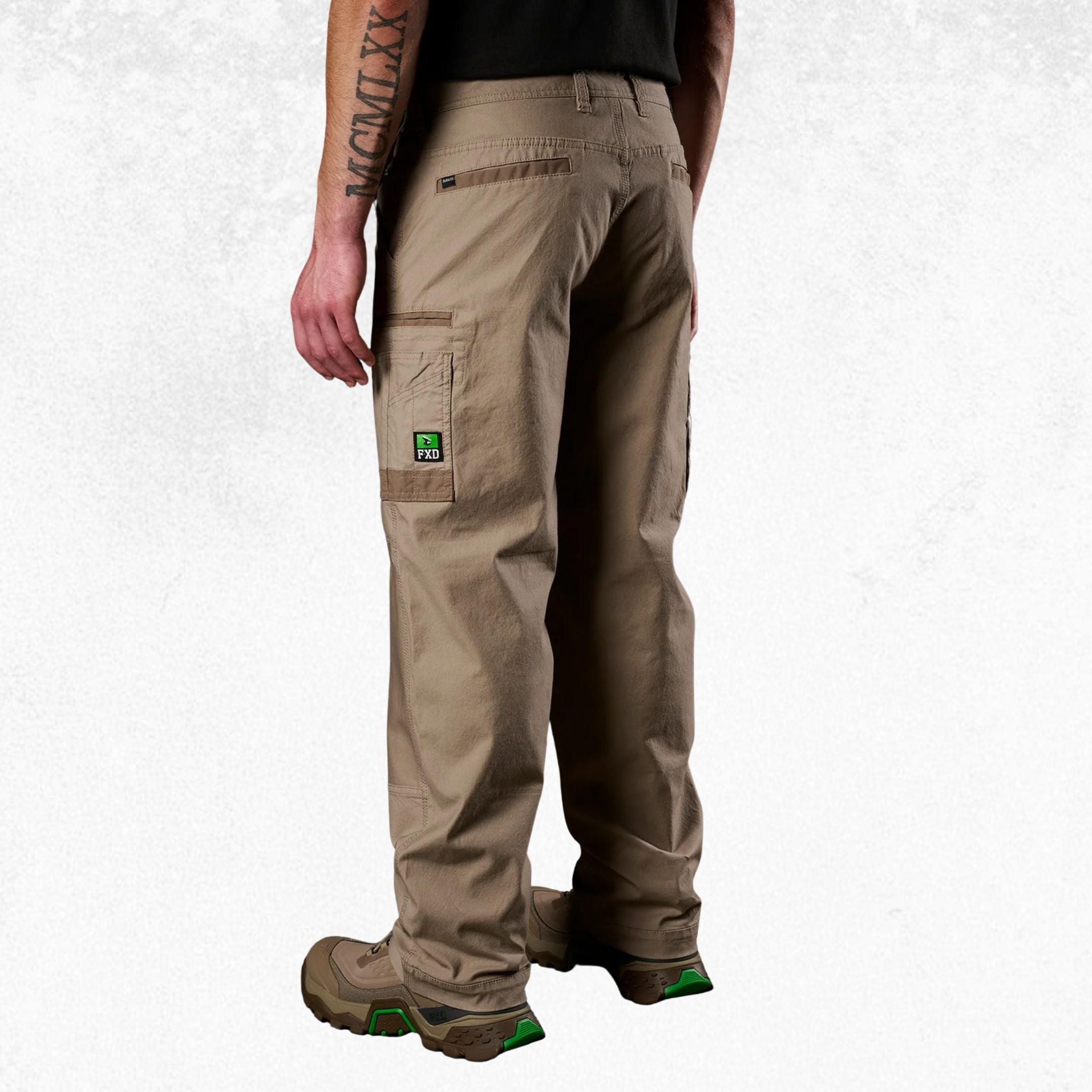 FXD WP-3L Loose Fit Stretch Cotton Canvas Work Pants