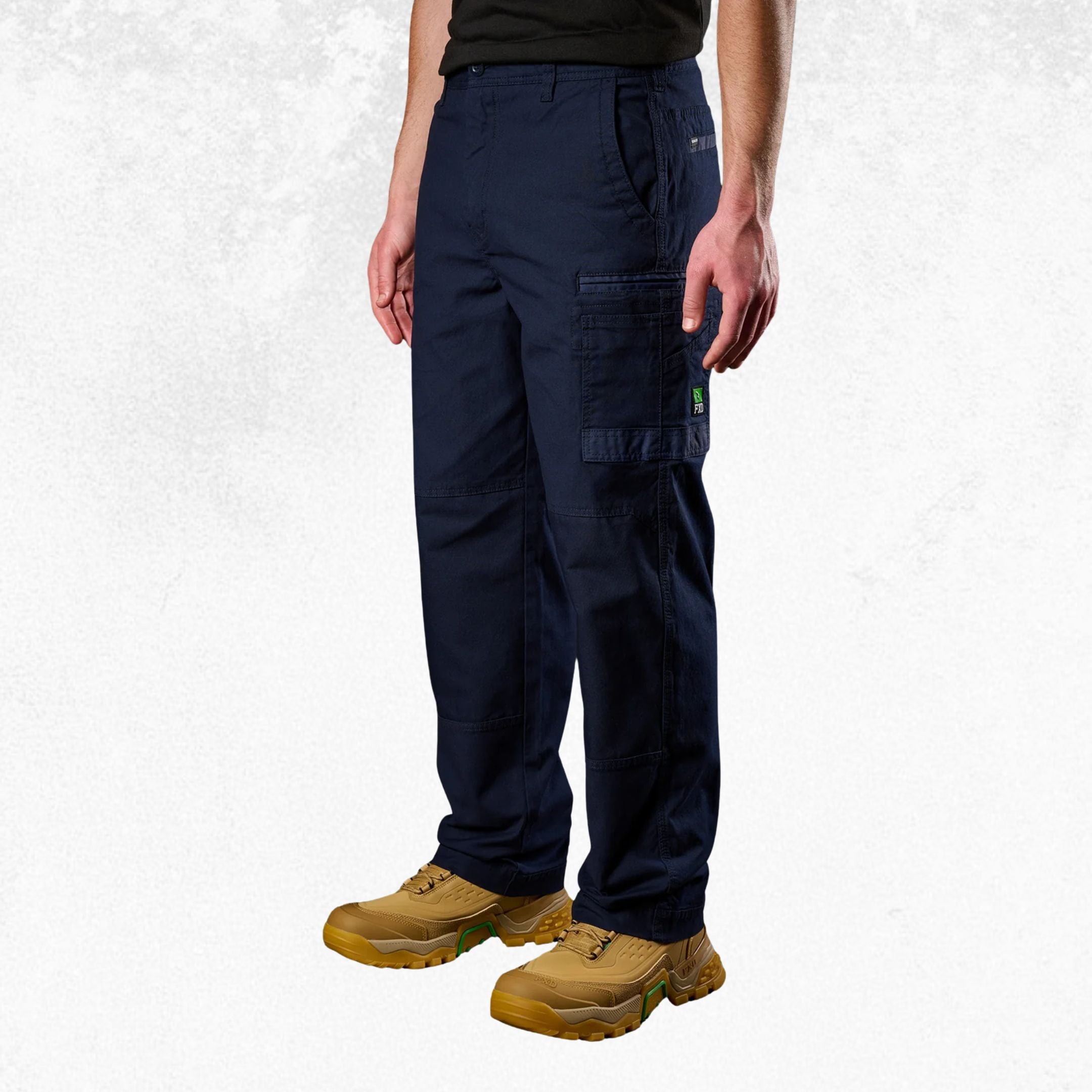 FXD WP-3L Loose Fit Stretch Cotton Canvas Work Pants
