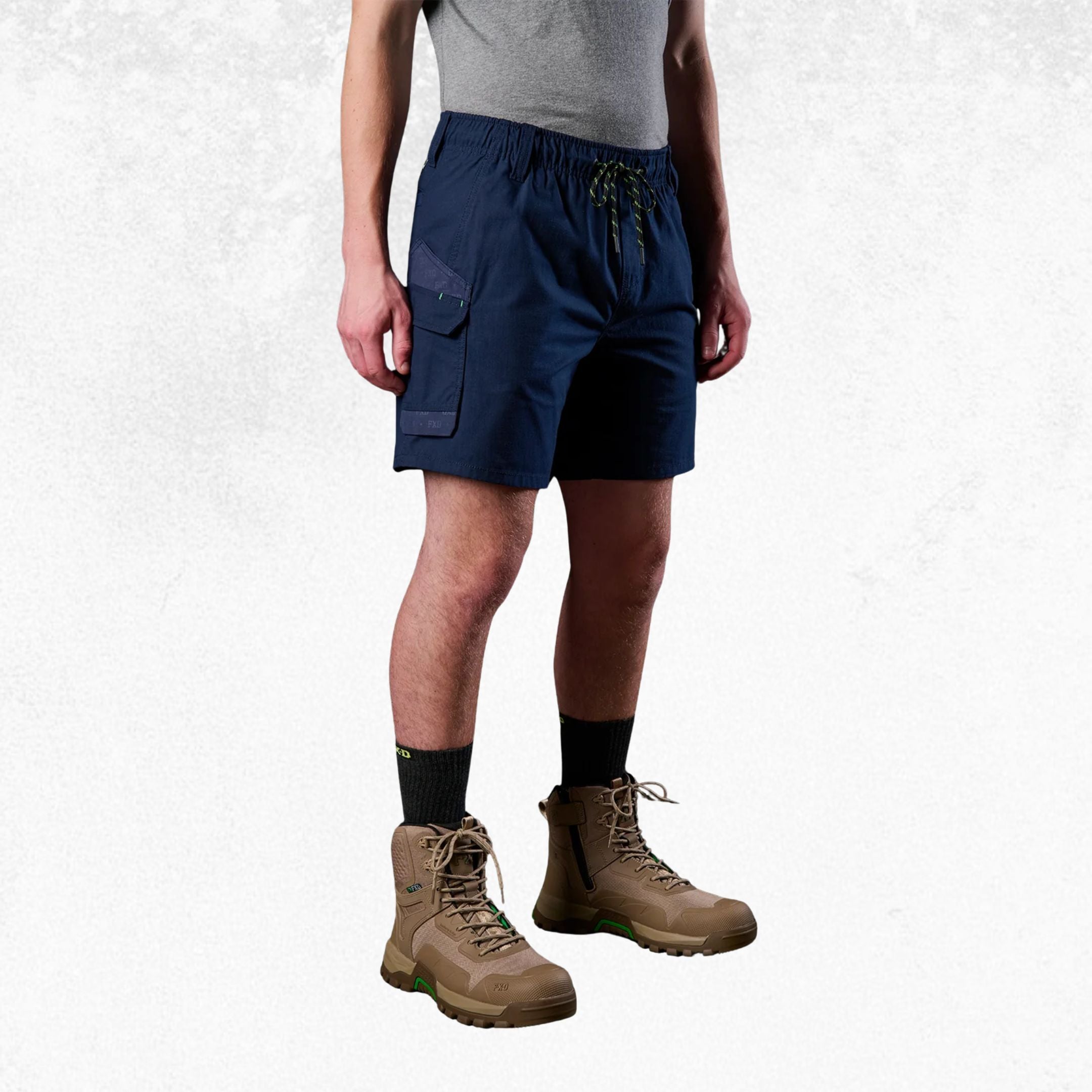 FXD WS-7 Elastic Waist Utility Work Short