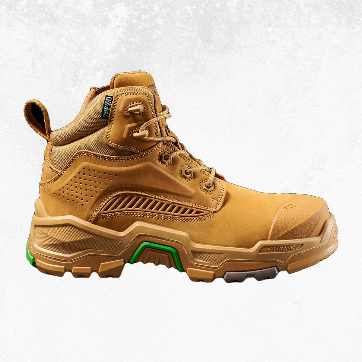 FXD DURA X-2 Mid Cut Work Boot Wheat 1
